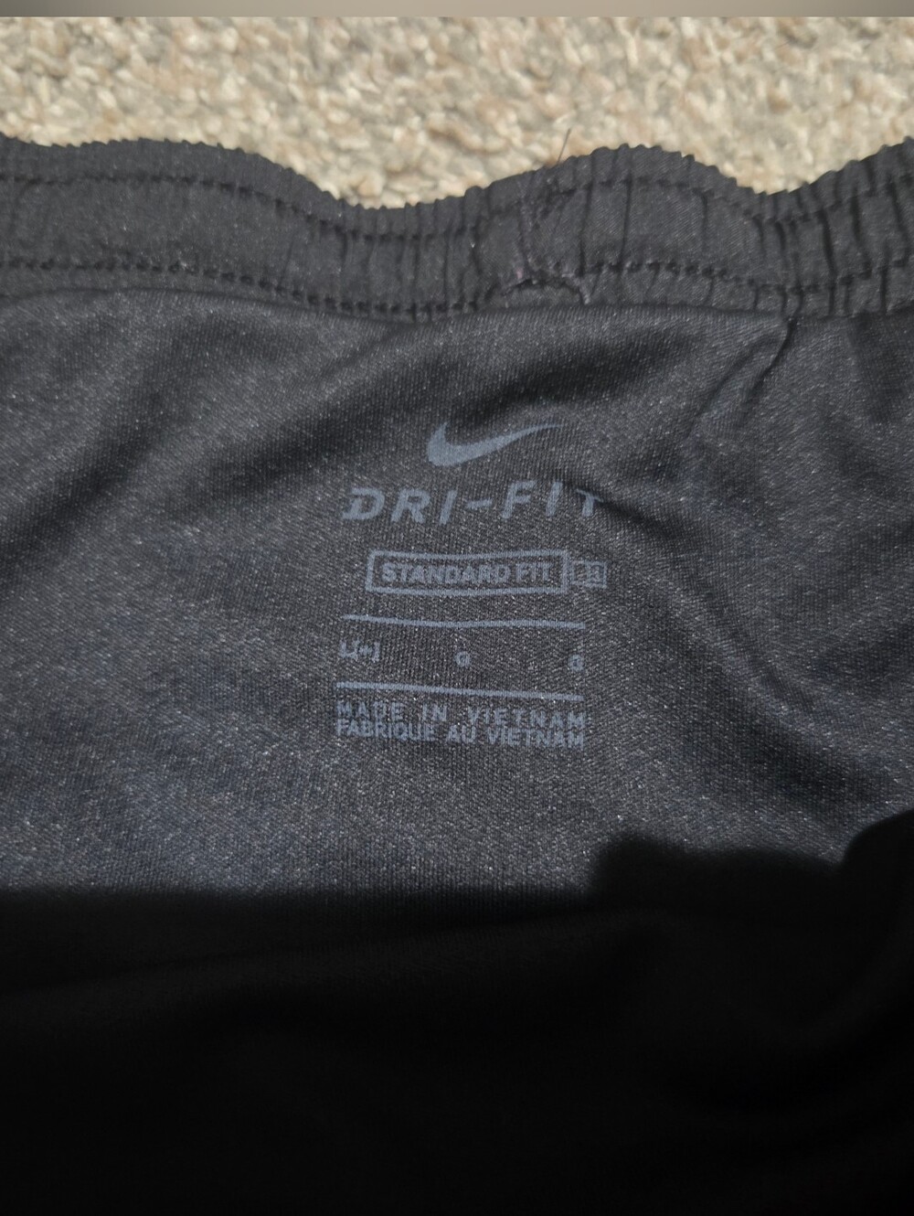 Nike Women’s Black Athletic Shorts Size Large - Picture 3 of 5